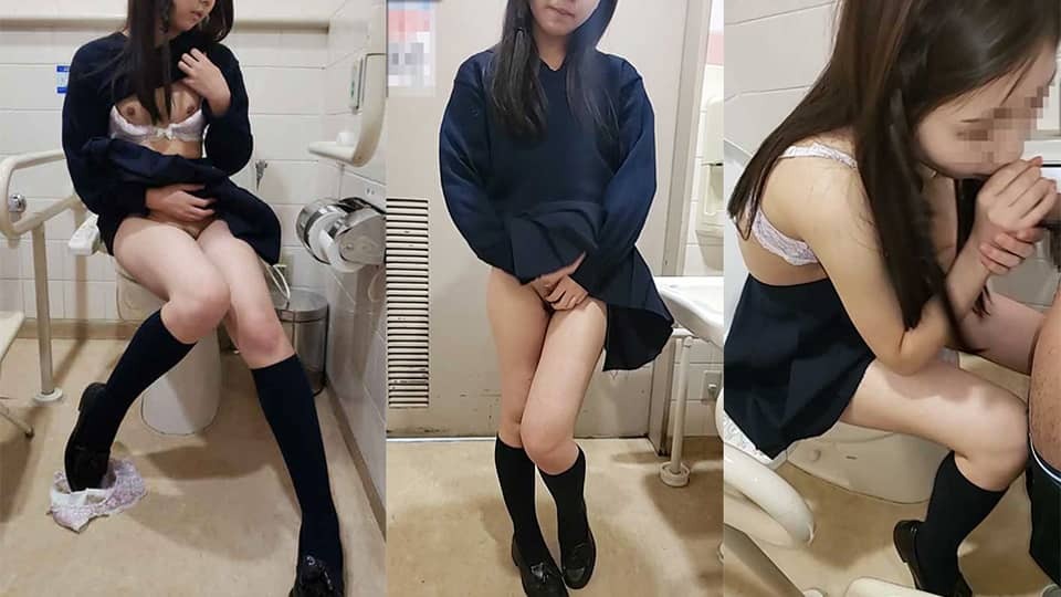 [个别影片] 小姐的学校 ② 购物约会后在厕所口交